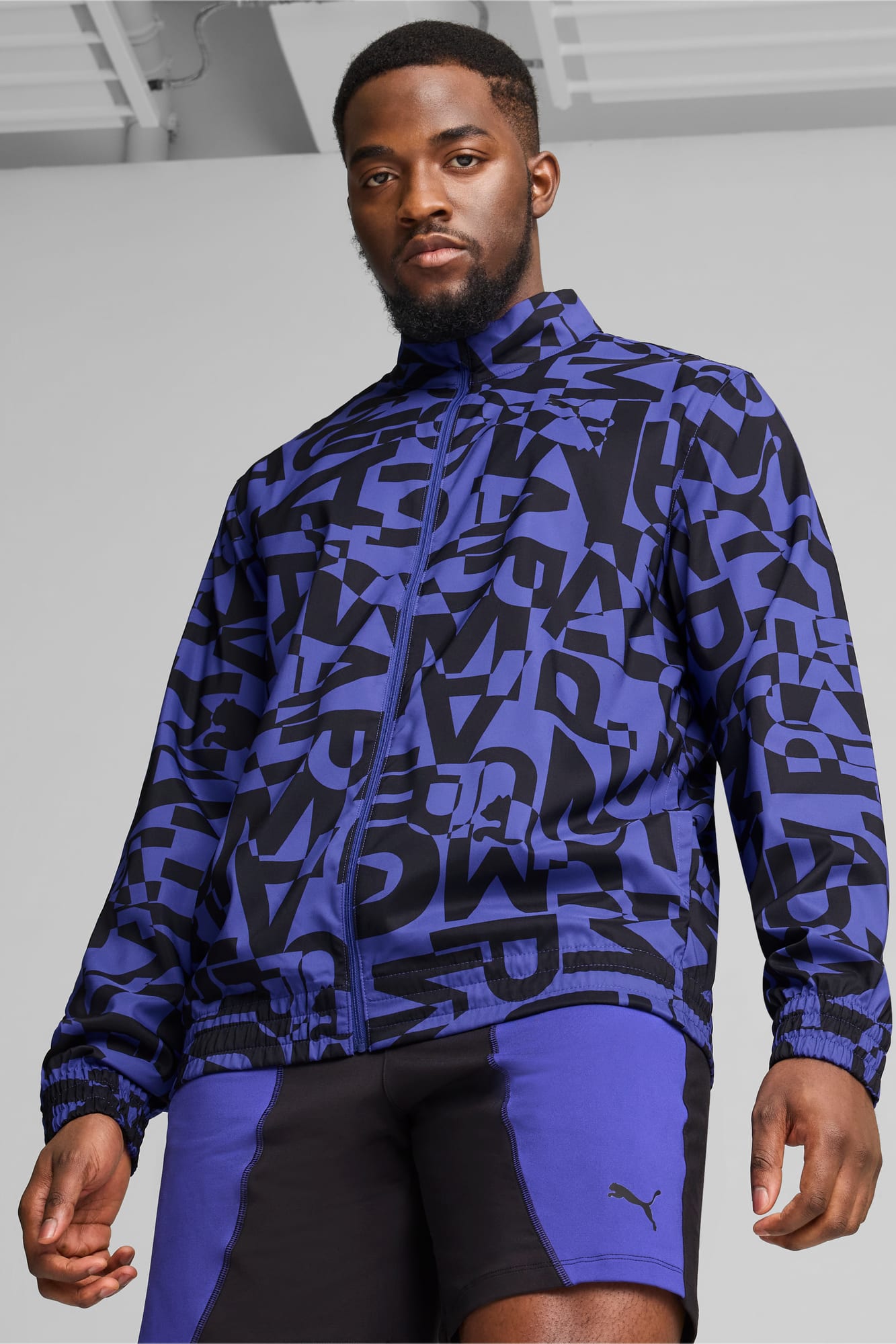 (image for) Classic PUMA FIT All-Over Print Jacket Men